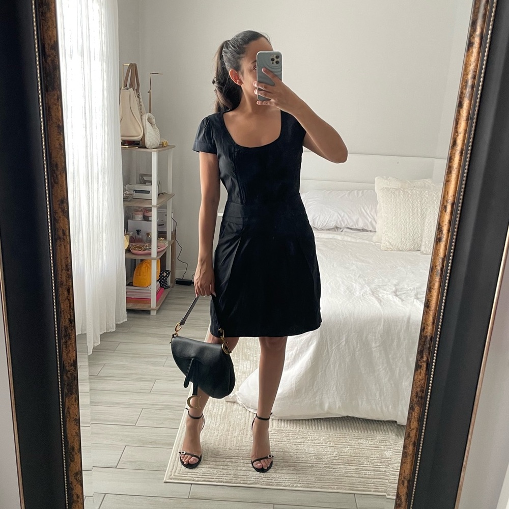 BCBGMaxAzria Black Mini Dress